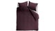 Dekbedovertrek Cotton Uni, dark red