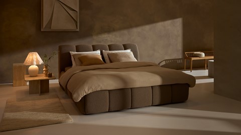 Bed Dune - Bold bouclé, taupe