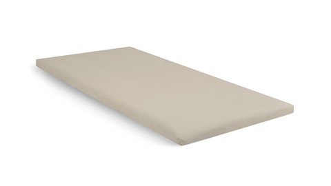 Hoeslaken Biologisch perkal topper, zand