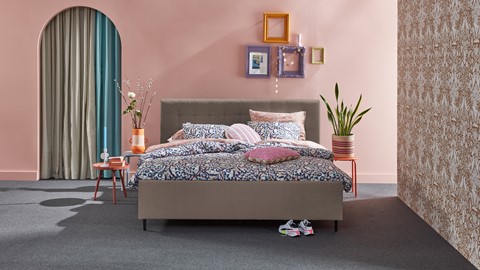 Opbergbed Jade, taupe