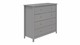 Commode Luna 4 laden, grey