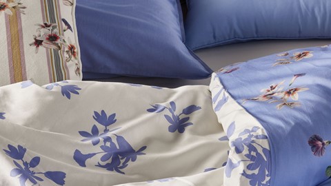 Sierkussen Ruth, lavender blue