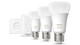 Verlichting Philips Hue White Ambiance Starterkit E27 (3 lampen, 1 dimmer + bridge)