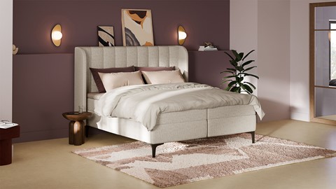 Boxspring Ivory - Pure touch, natural