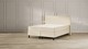 Boxspring Emma Deluxe Classic vlak met gestoffeerd matras en poot zwart, beige