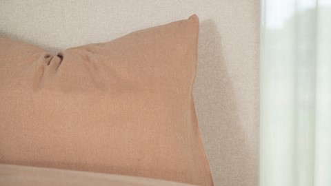 Dekbedovertrek Abel, taupe