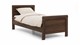 Bed Elba, donker eiken