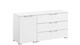 Commode Sydney met deur en 3 laden, wit