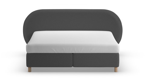 Boxspring Flow - Warm wool, anthracite