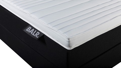 Boxspring BALR Premium vlak met gestoffeerd matras, inari