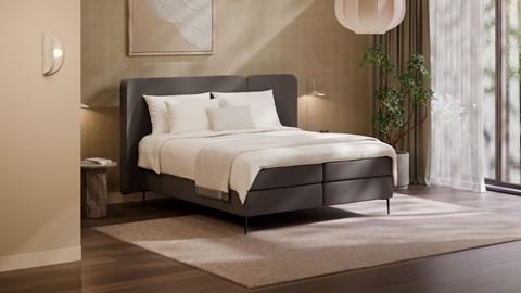 Boxspring Mesa, grey