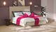 Boxspring Emerald met Gold 300 Foam matras, beige