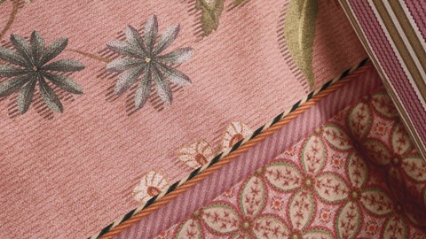 Dekbedovertrek Coco Flower, coral