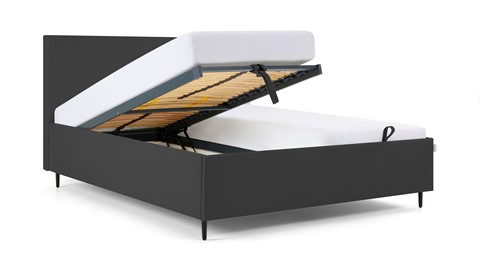 Opbergbed Emerald, charcoal