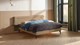 Boxspring Element Hallbar vlak met Balance matras, etna caramel