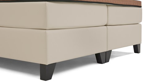 Hotelboxspring Essential met topper Luxury, ecru