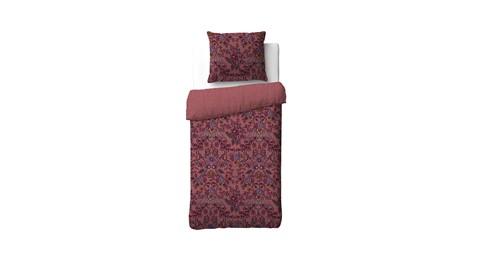 Dekbedovertrek Saar, mauve