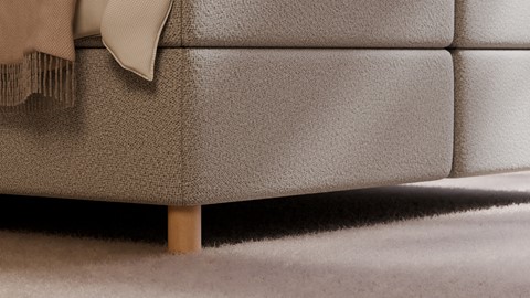 Boxspring Flow, off white