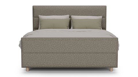 Boxspring Mica - Bold touch, liver