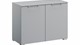 Commode Sydney met 2 glasdeuren, grijs