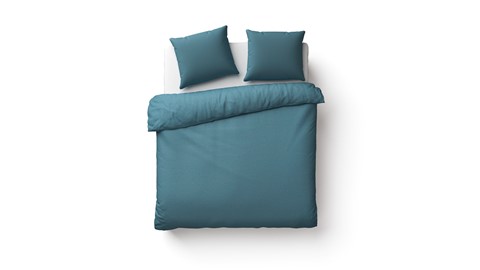 Dekbedovertrek Brody, blauw
