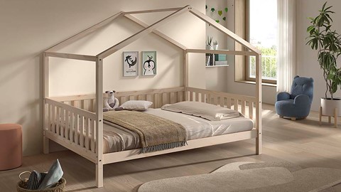 Kajuitbed Dallas als huis, natuur