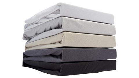 Hoeslaken Beter Bed Select Jersey, zwart