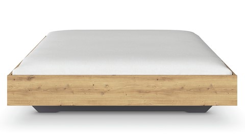 Bed Lex, artisan eiken