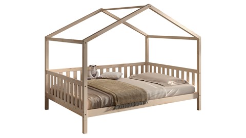 Kajuitbed Dallas als huis, natuur