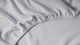 Hoeslaken Jersey Kyoto topper, grijs