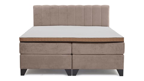 Hotelboxspring Suite met topper Comfort, beige