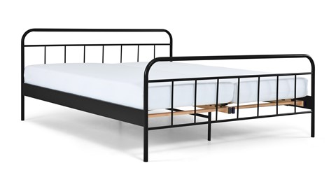 Bed Alex 2-persoons, zwart