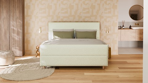 Boxspring Mica - Bold touch, natural