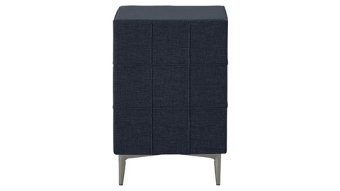 Hocker B Bright de luxe inclusief poten, navy