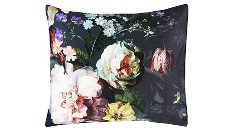 Kussensloop Fleur, blauw