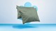 Kussensloop Cloudpillo (set van 2 stuks), groen