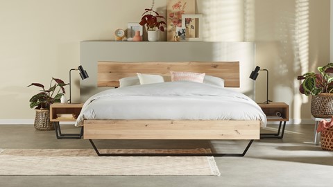 Bed Elessar Raw, eiken