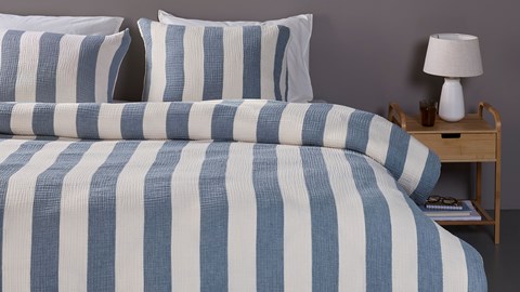 Dekbedovertrek Suton, blauw