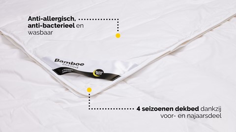 Dekbed Bamboe 4-seizoenen