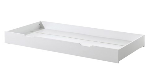 Huisbed Dallas met slaaplade en textielset, white