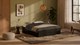 Bed Fresh 500 met 3 opbergladen, zwart
