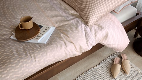 Dekbedovertrek Archer, sand