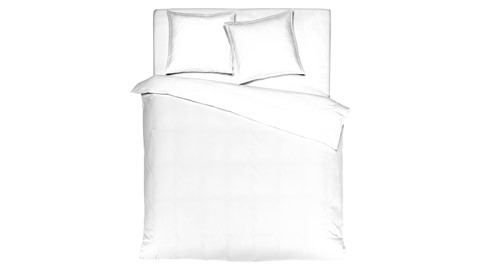 Dekbedovertrek Percale Egypt, white