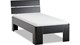 Bed Fresh 450 met hoofdbord, zwart
