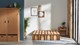 Paper Bed met laden, bruin