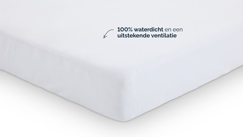 Molton matrasbeschermer B Bright waterdicht