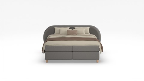 Boxspring Flow, light grey