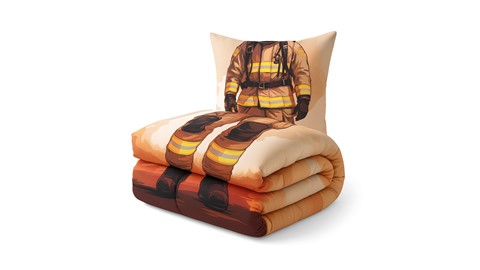 HappyBed (Kids) Brandweer - dekbed zonder overtrek