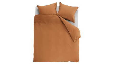Dekbedovertrek Cotton Uni, orange