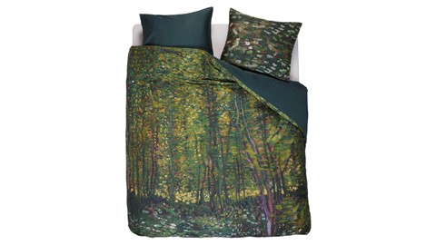 Dekbedovertrek Trees, groen